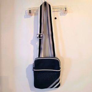 Hugo Boss Men's Navy Messenger Bag